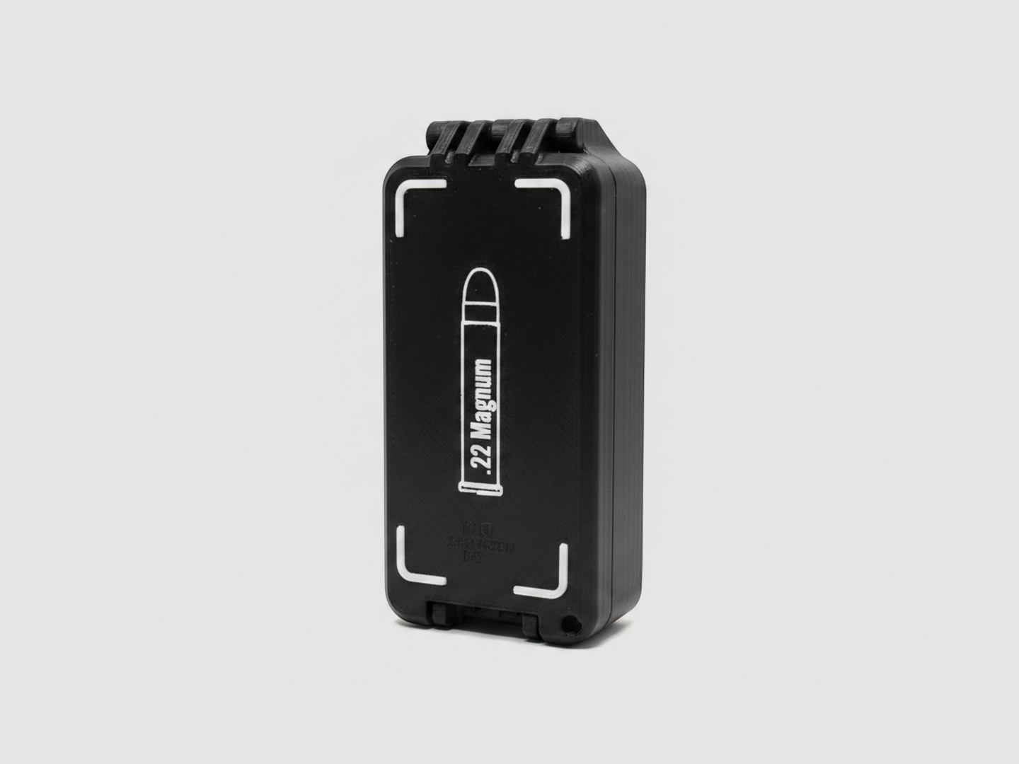 Filamelt Munitionsbox / 22 WMR / 'Klapp- / Rastdeckel' / Patronenbox, Ammo Box