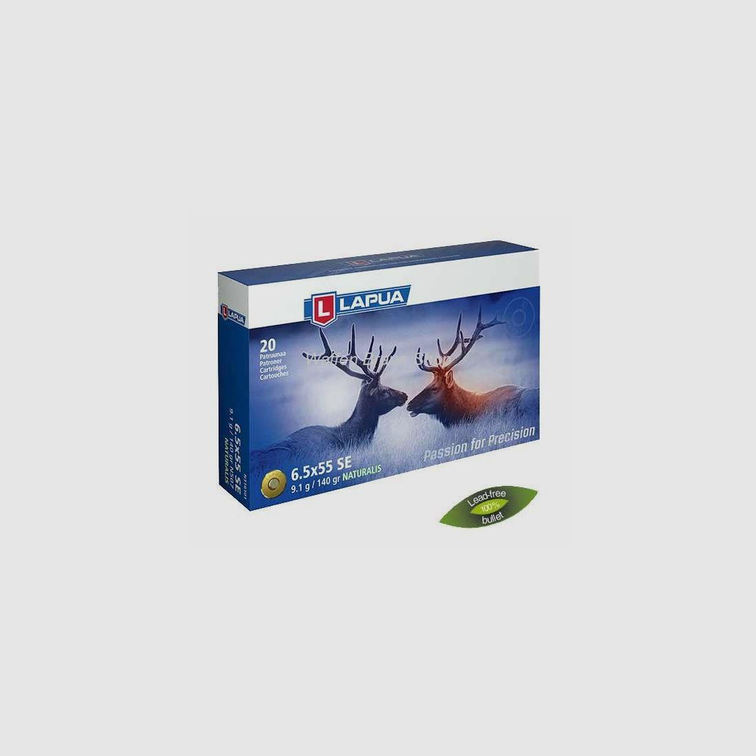 Lapua 6,5x55 Naturalis 9,1 gr. a20 st.#EO2912""