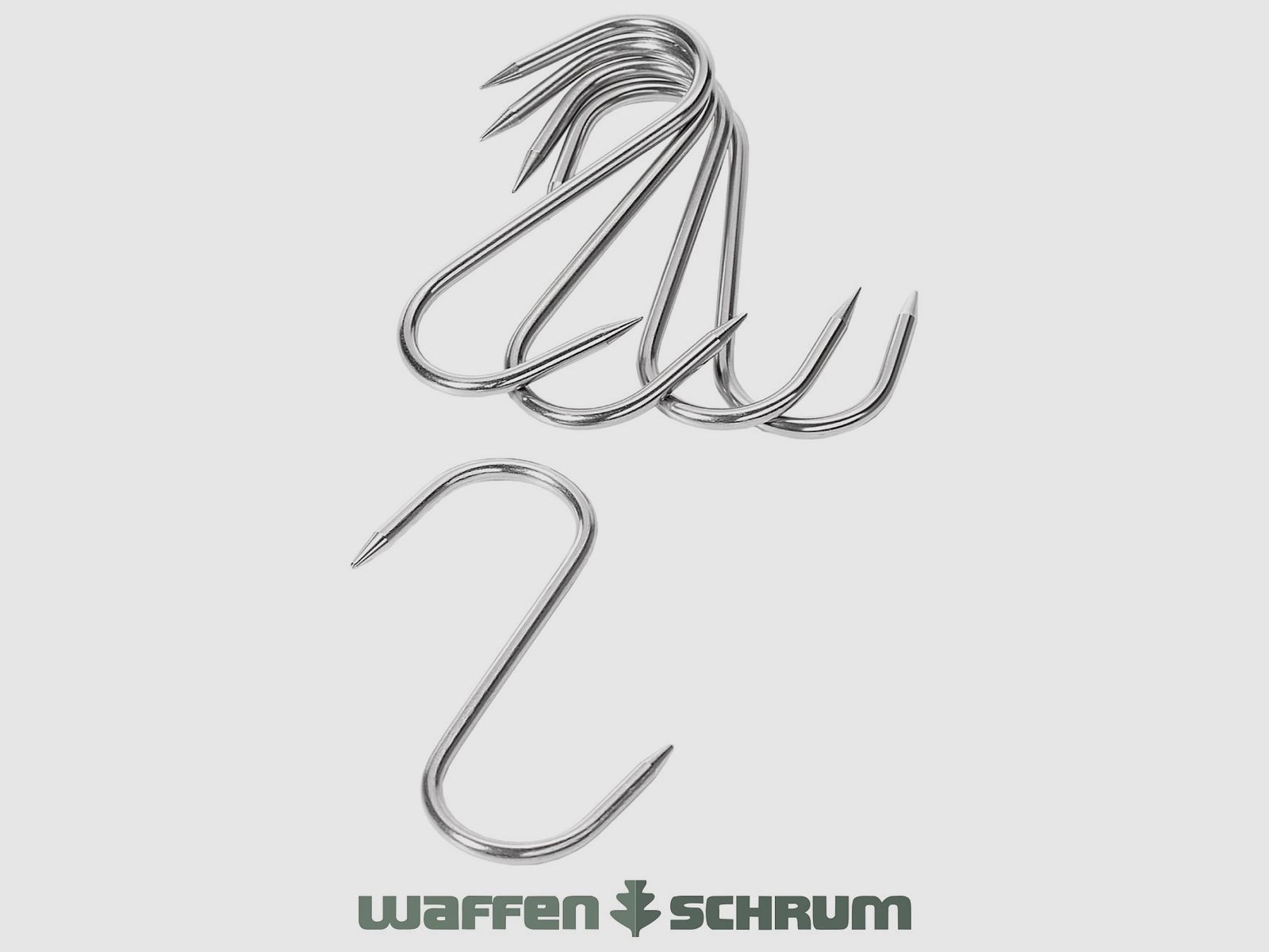 Fritzmann S-Haken Edelstahl 160x6mm