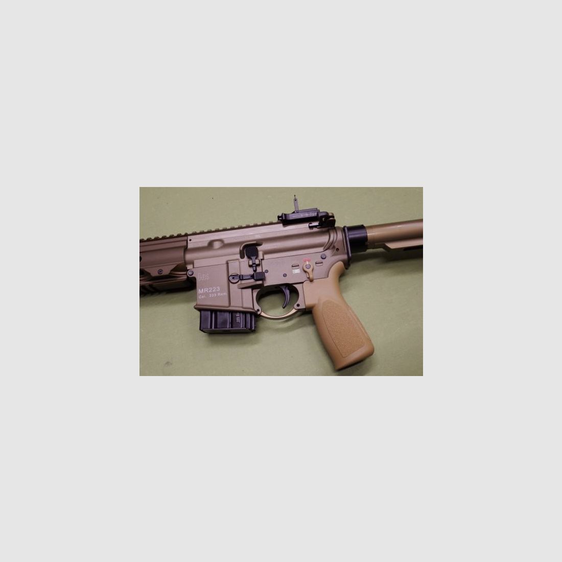 Heckler & Koch MR 223 A3 sandfarben 16,5 Kaliber .223 Remington Selbstladebüchse AR15 MR223, Bild 2 von 6