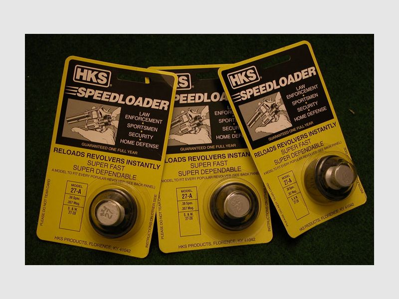 HKS Speedloader Mod. 27-A, 3 Stck