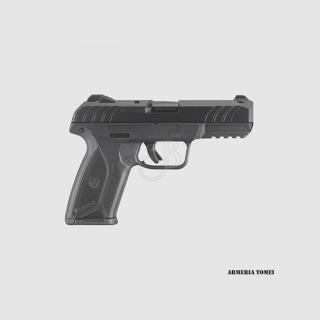 PISTOLA – RUGER SEMIAUTO SECURITY-9 4" CAL.9X21 15C +1C, imagen 4 de 5