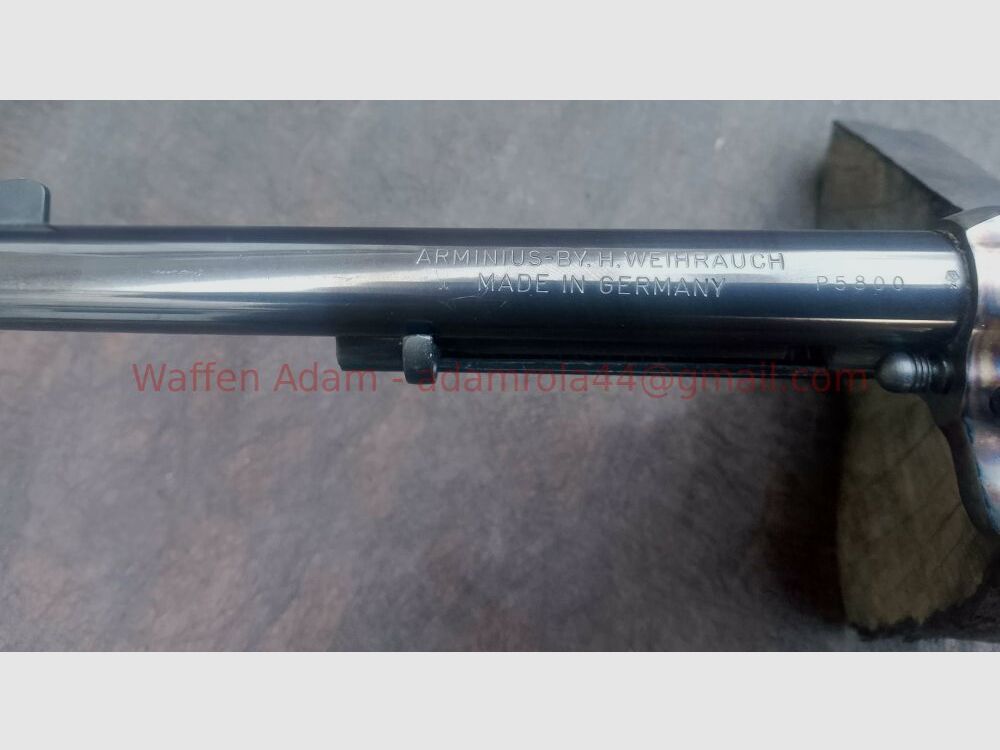Weihrauch Western Six Shooter 7,5" SAA