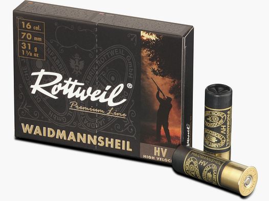Rottweil 16/70 Waidmannsheil HV  3,5mm - 31g