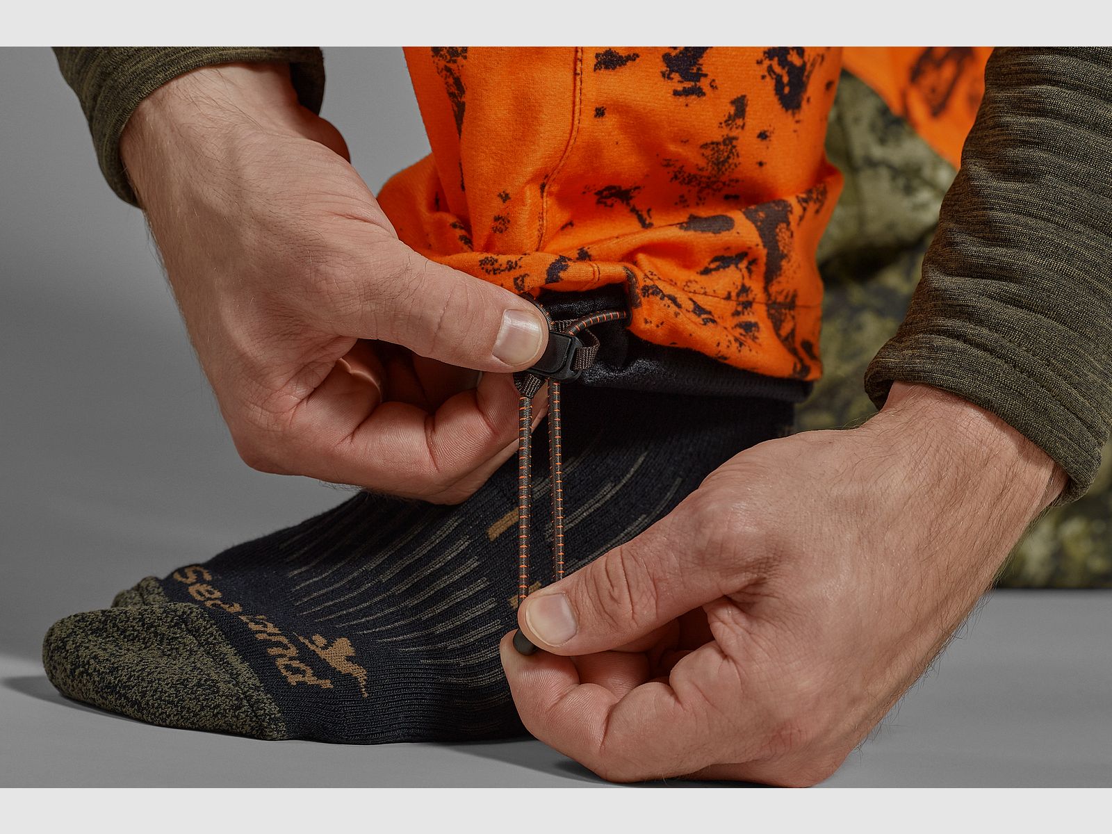 Seeland Vantage Trousers - InVis green/InVis orange blaze, image 6 of 10