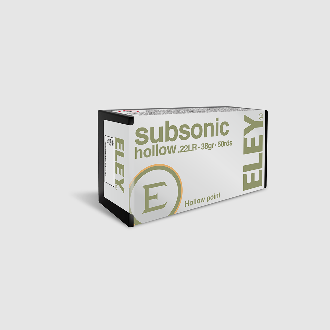 22lr ELEY subsonic hollow