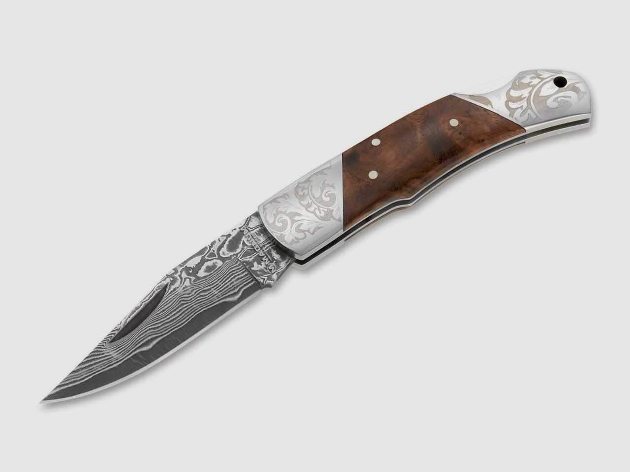Taschenmesser MAGNUM DAMASCUS DUKE Damastmesser 42a konform legal fhren