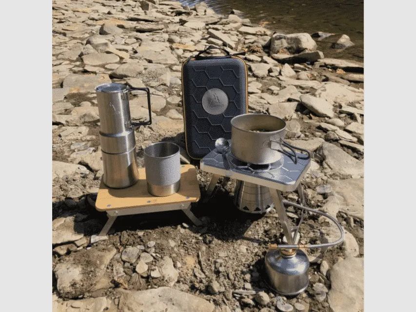 nCamp Cucina da portare 5 pezzi