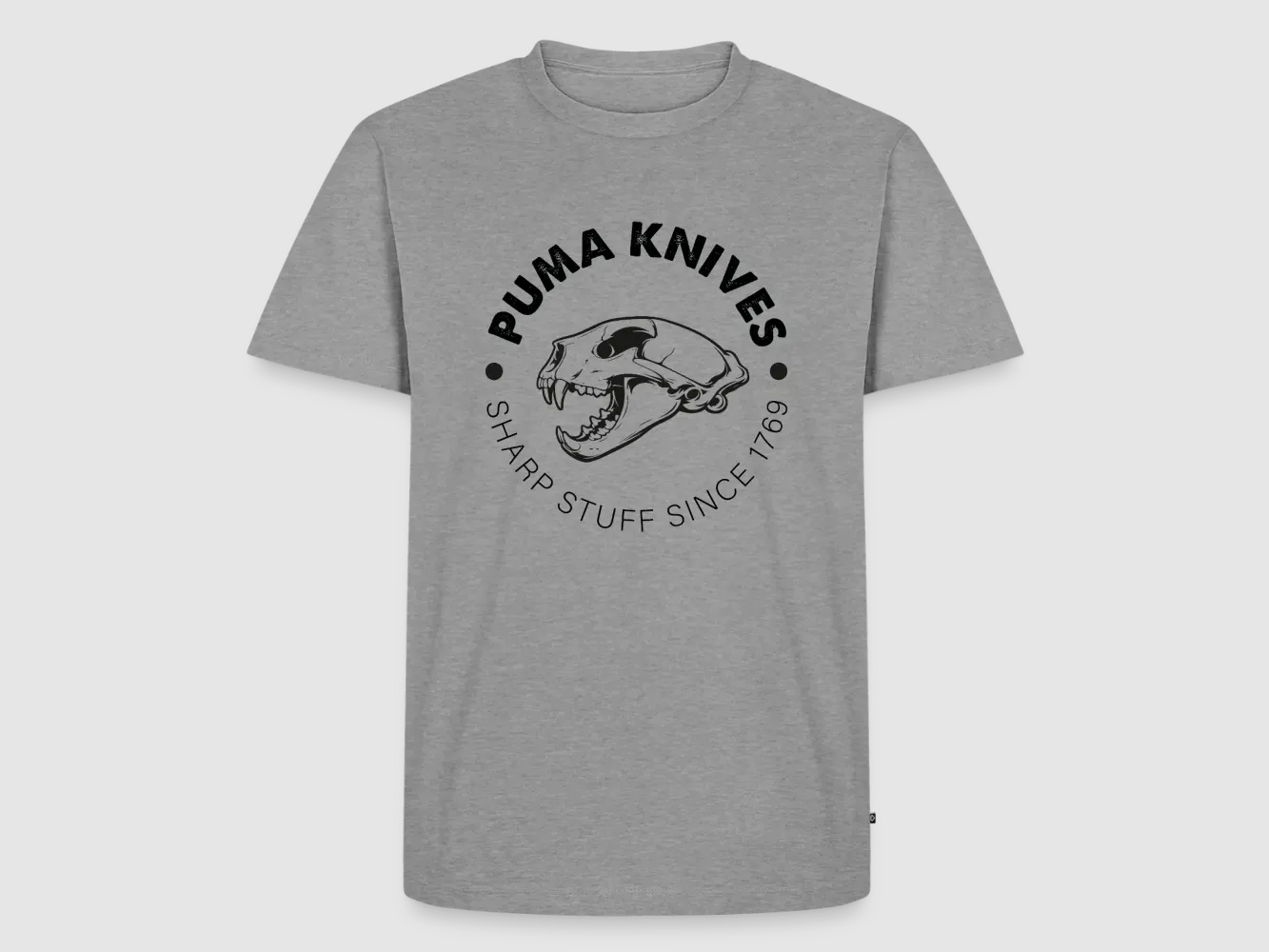 PUMA Men´s Premium T-Shirt "PUMA KNIVES Skull BW"