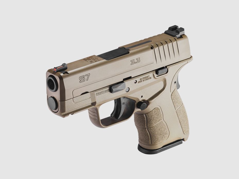 HS Pistole S7 3.3, 9 mm Luger, FDE/FDE, SubCompact