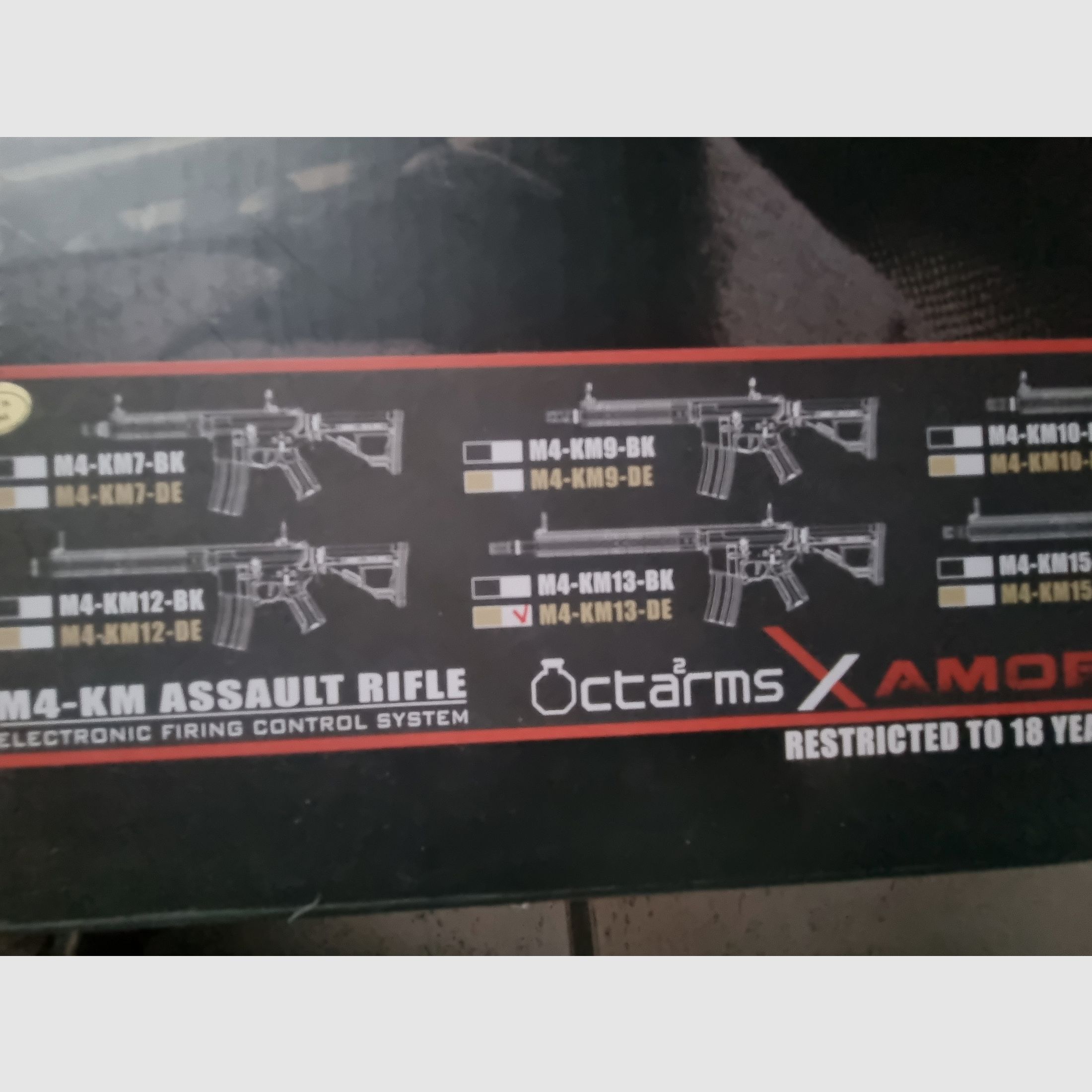 Octarms Amoeba Pro  M4-KM13-DE
