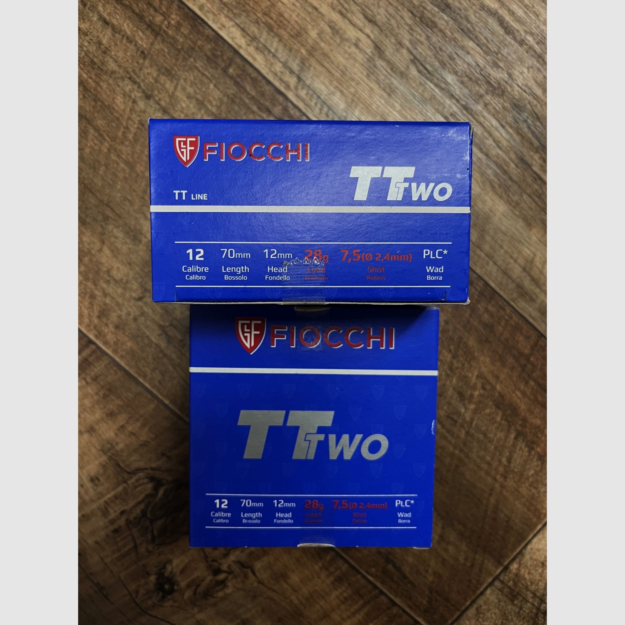 1000 shots Fiocchi TT Two Trap 12/70 28g sports shot www.waffenhandel-kraus.de in Lauf near Nuremberg