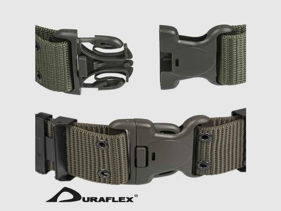 Lochkoppel LC2 Duraflex®, verstelbaar tot 120cm, Olijf