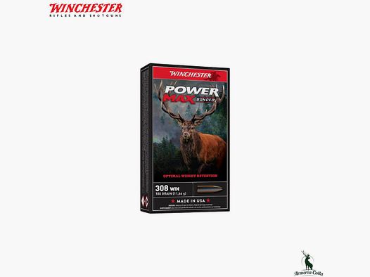 Winchester Munition Power Max 180gr Kal. .308 Win.