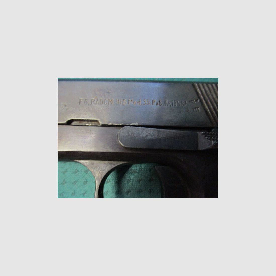 Pistool Radom VIS 1935 WAA77 zonder demontagesleutel en zonder aanslaggroef VIS35