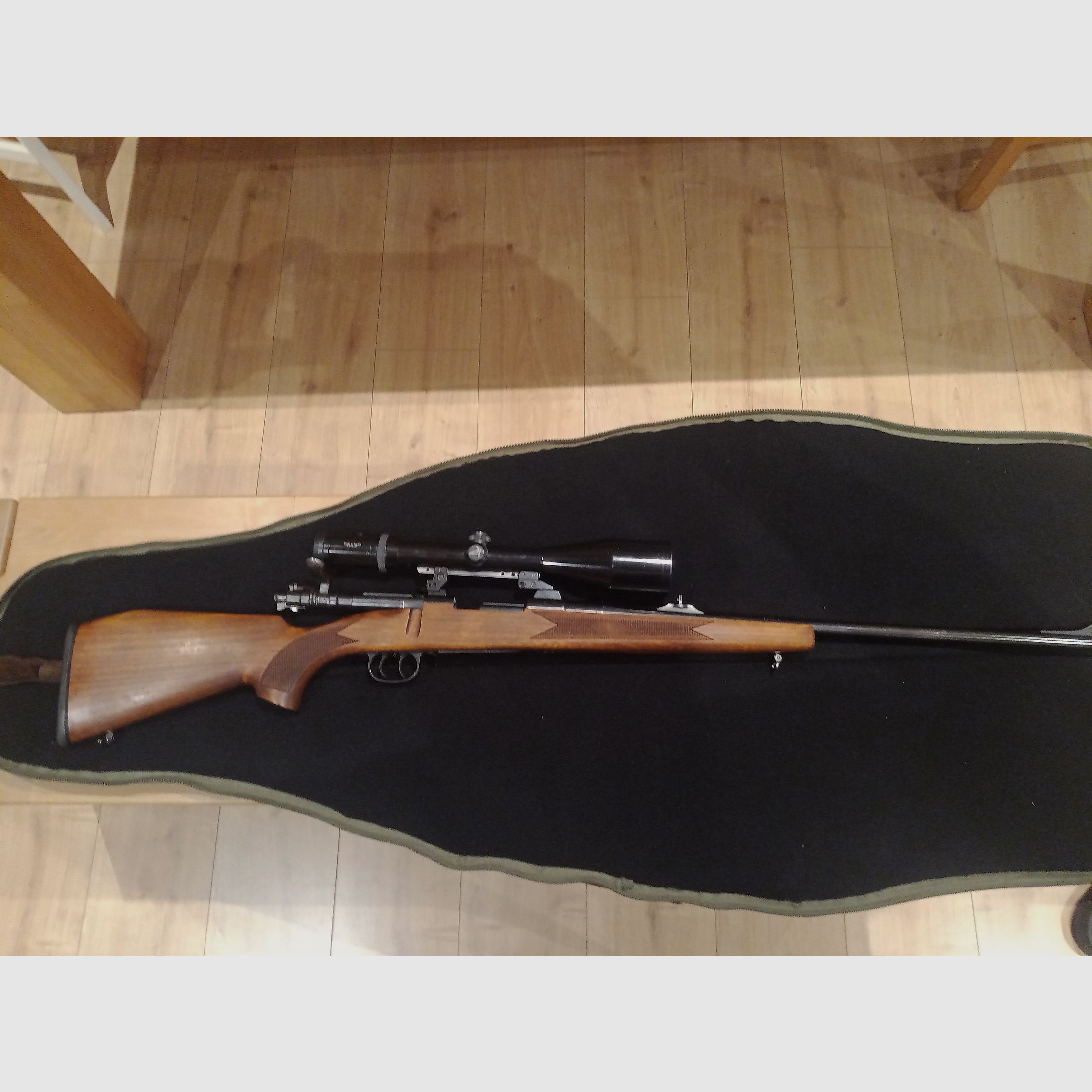 Voere Repetierbüchse Mauser 98 – .30-06 – Deutscher Stecher – Swarovski Habicht 3–12×56