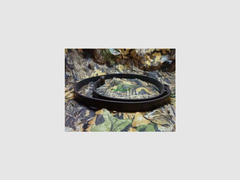 Fritzmann Gewehrriemen Leder mit Holzknebel