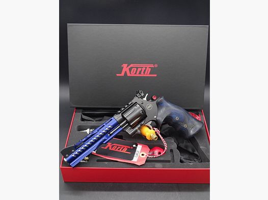 Korth Super Sport GTA BLUE Kaliber .357 Magnum 6" WIR HABEN IMMER KORTH REVOLVER AM LAGER