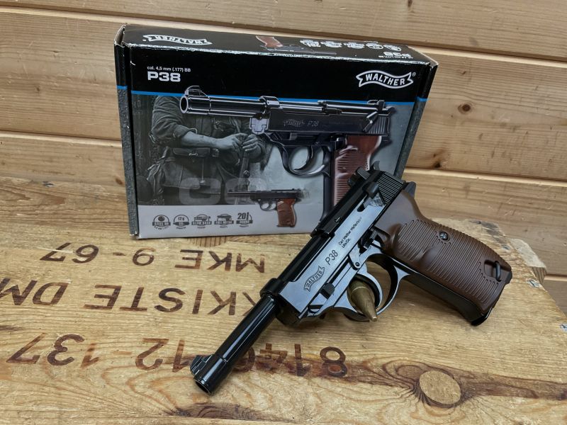 Walther P38 CO2, Kal.4,5mm BB, BlowBack, Voll Metall!!!