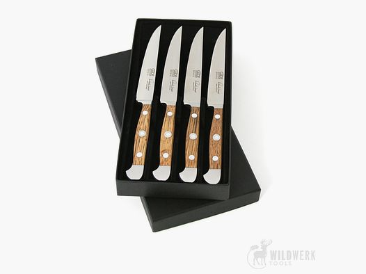 Juego de Cuchillos para Steak Güde Alpha Roble 4 piezas