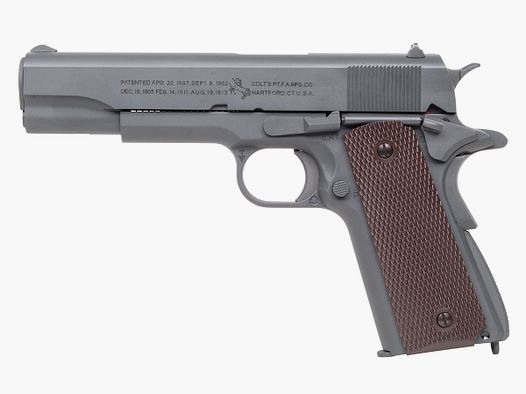 Colt 1911 parkerized Schwarz 6mm - Airsoft Co2 BlowBack