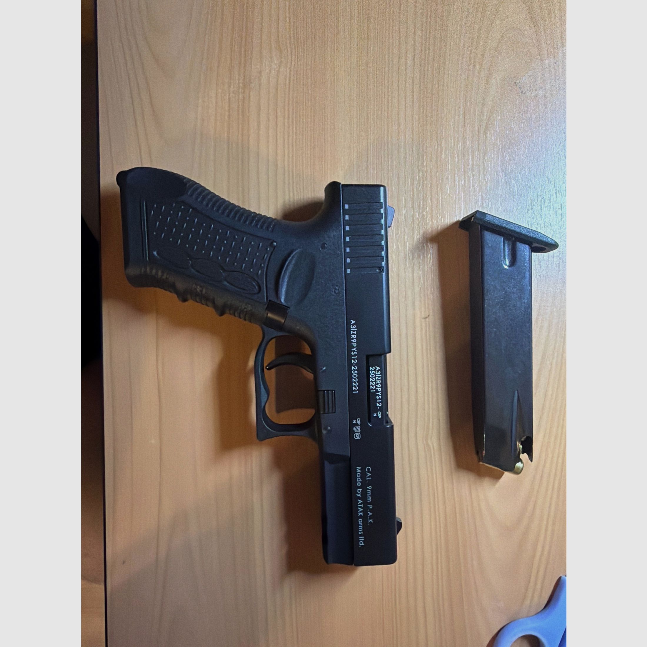 Zoraki 917 P Glock 7 Schreckschuss 9mm PTB