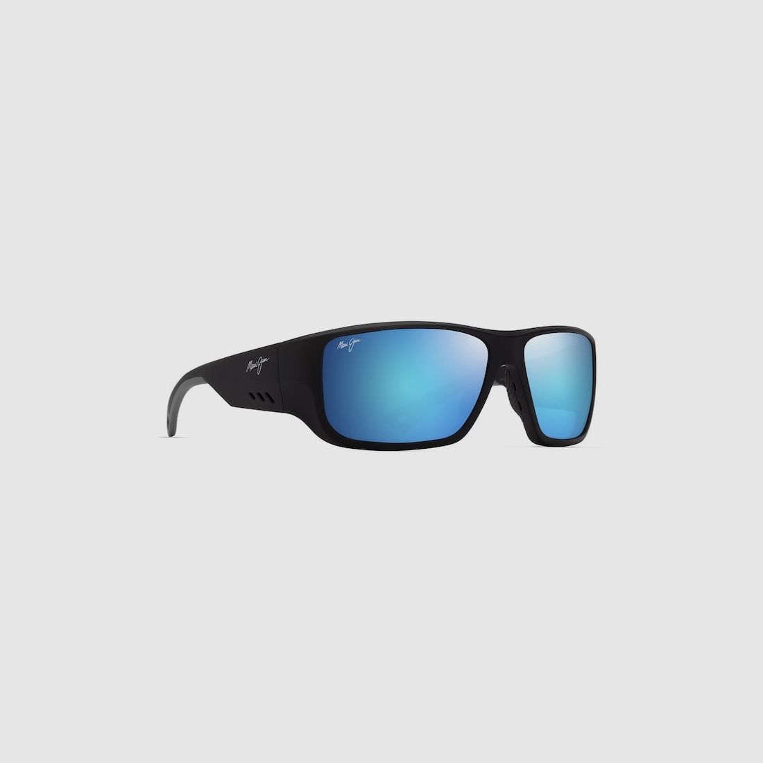 Maui Jim Keha Matte Black/Blue Hawaii Sonnenbrille