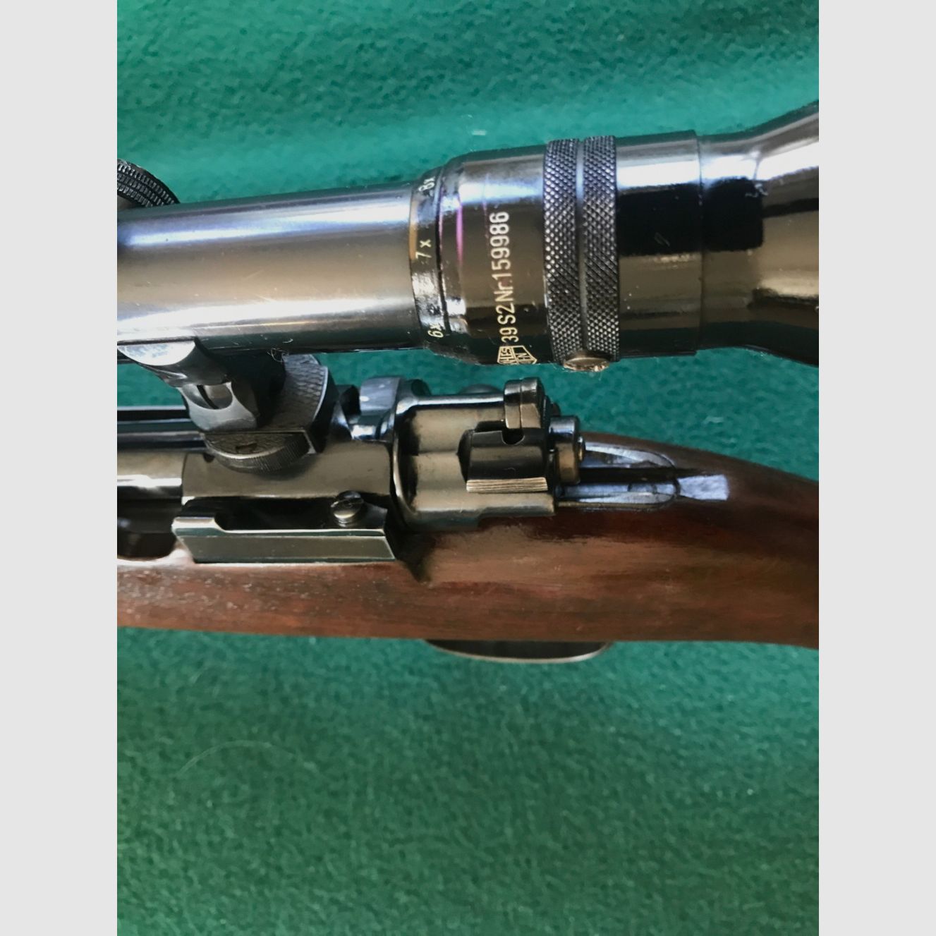 Repetierbüchse 98 Kal.7mm RemMagnum  ZF Kahles 3-9x42 