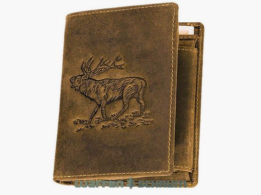 AKAH wallet deer portrait format