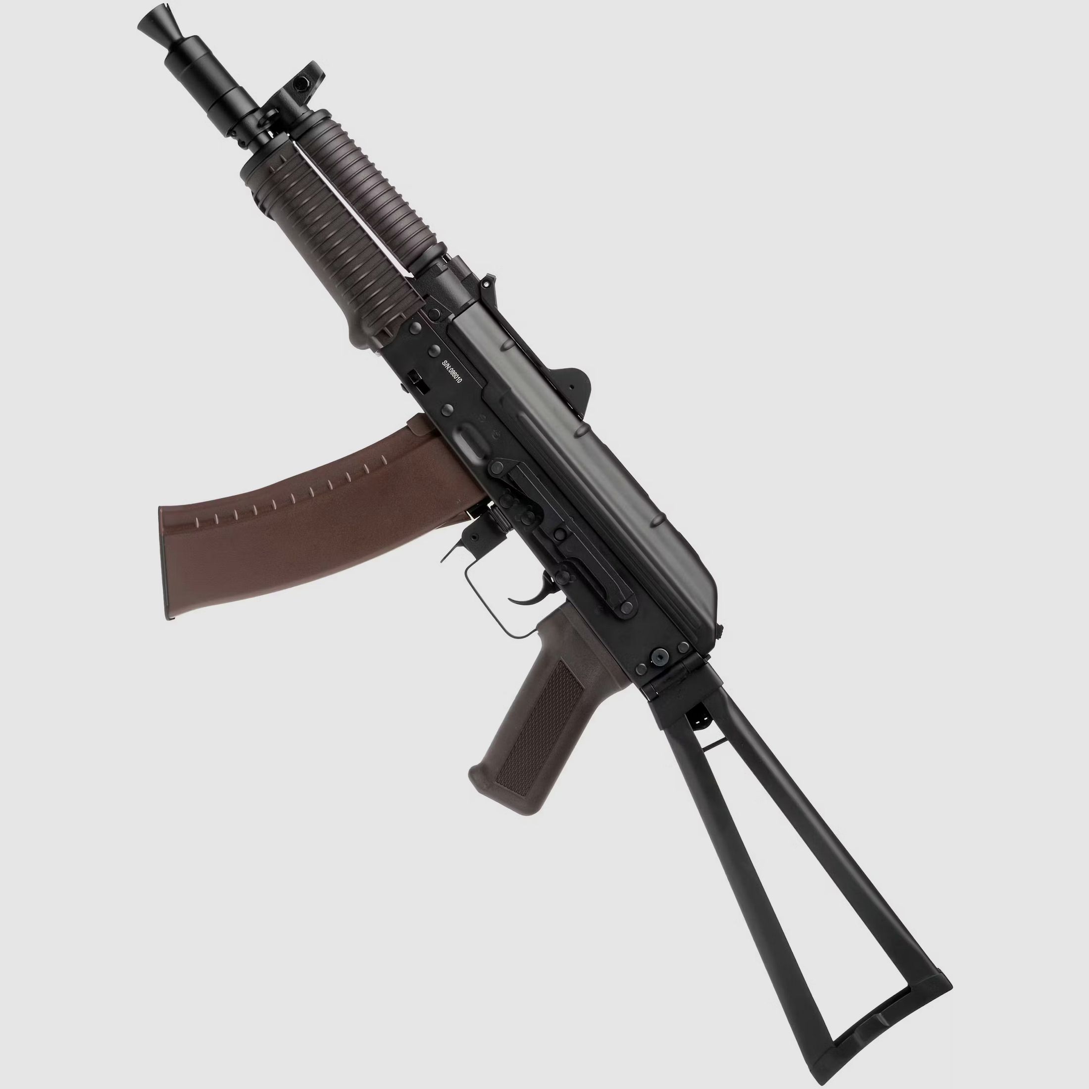 AIRSOFT price negotiable - Plum handguard for toy Krinkov (AKS-74u)   // LCT Cyma Cybergun/ Co2 GBB S-AEG / AKSU / Polymer plum / Softair