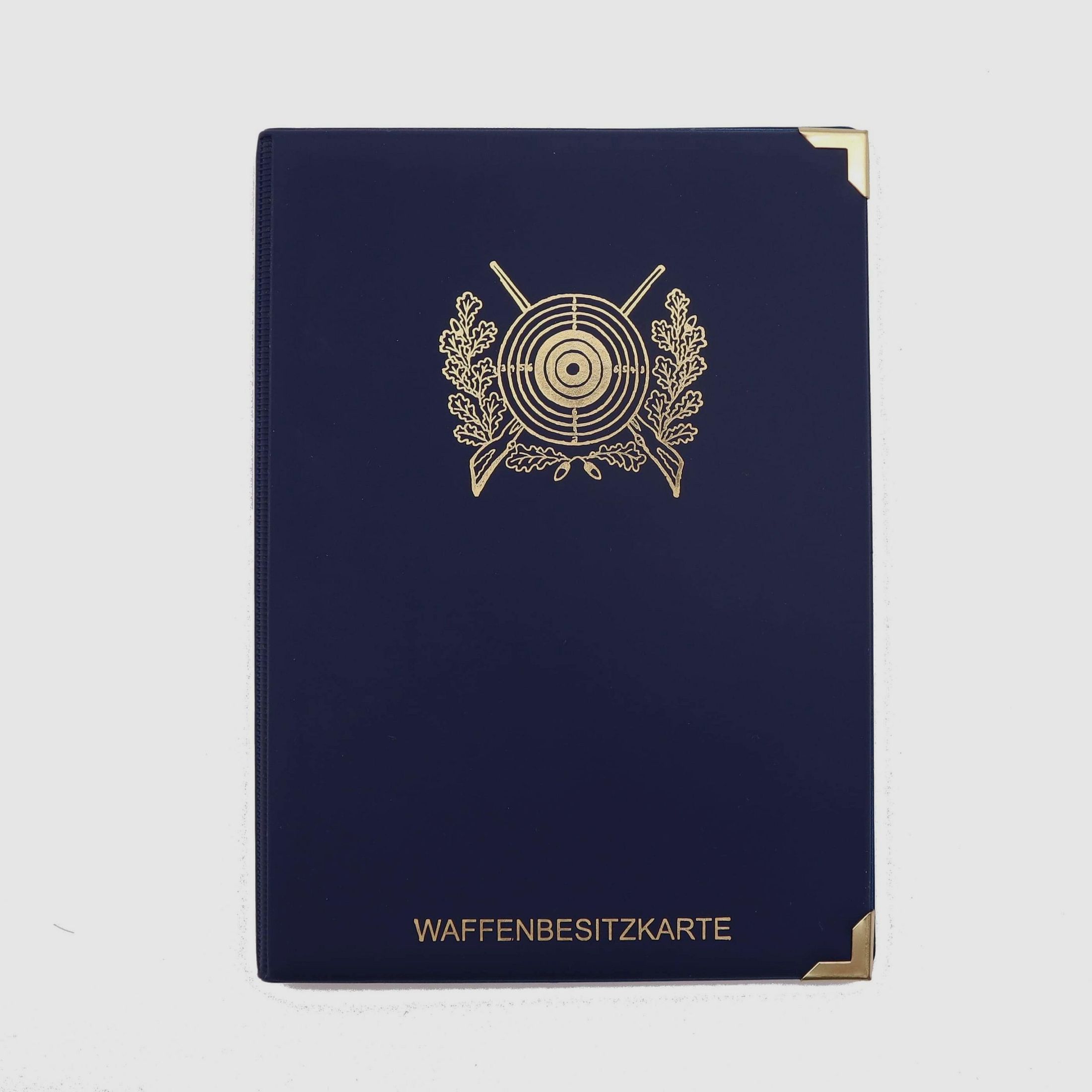 WBK Etui Motiv Zielscheibe - Blau