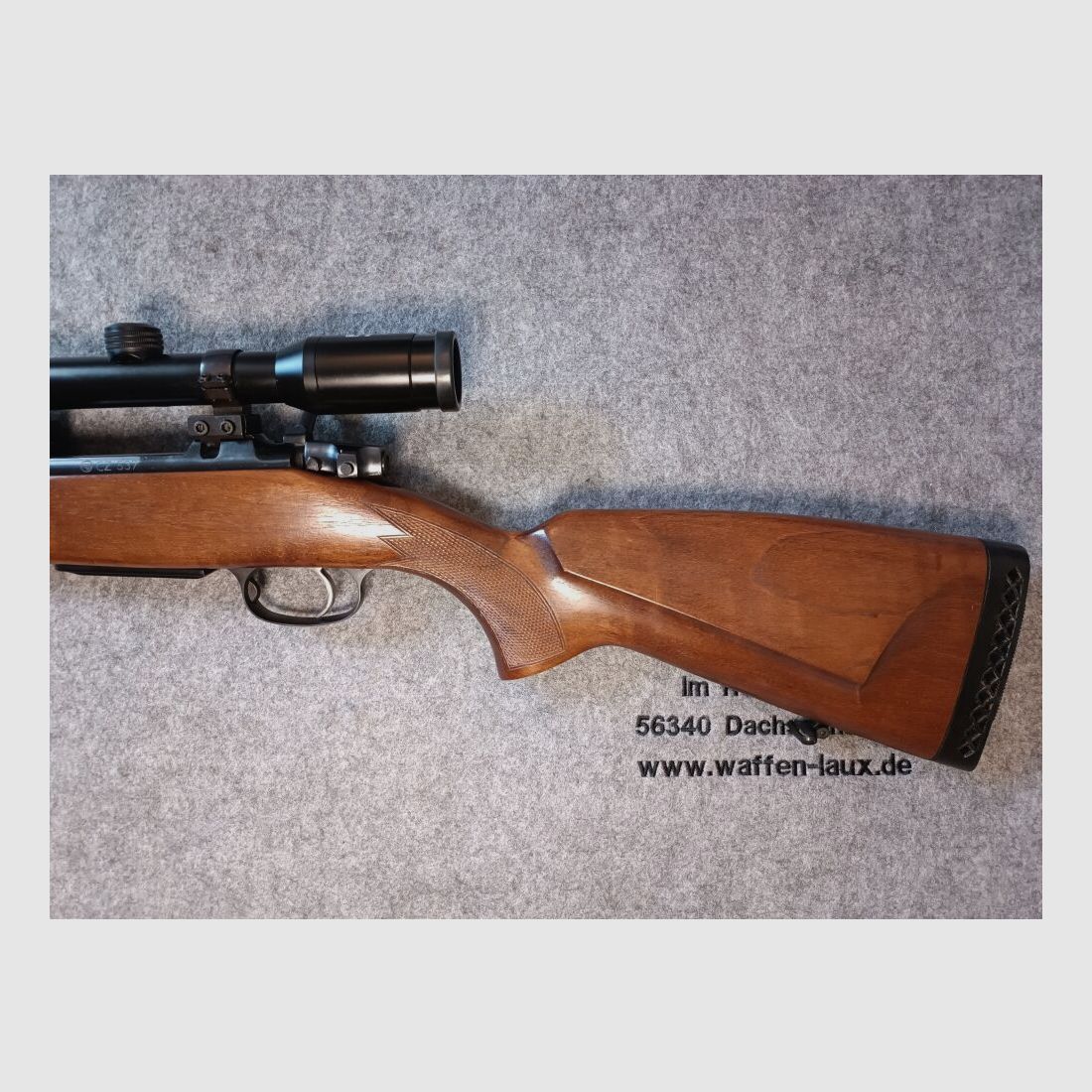 CZ Mod. 537 Stutzen mit ZF Kahles 7x56 neuwertig!