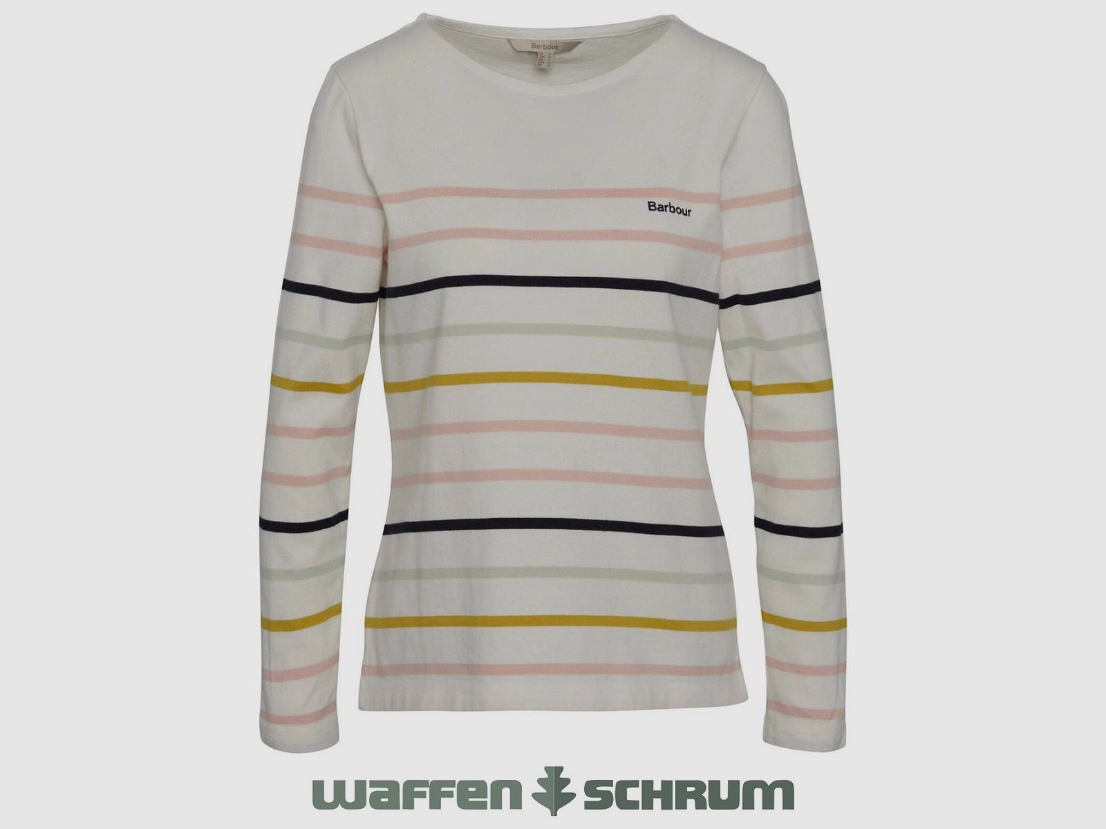 Barbour Langarmshirt Hawkins Cloud Stripe