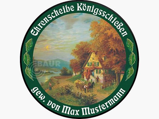 Schützenscheibe ECO-LINE Motiv 107