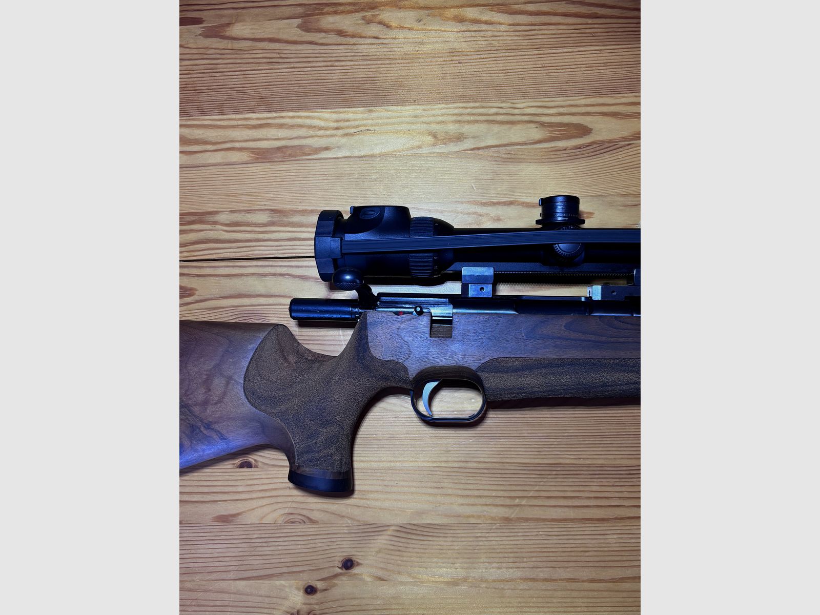 Weihrauch HW 66 Jagdmatch .222 Rem – Neuwertig / Erst 400 Schuss / Mündungsgewinde / Matchabzug