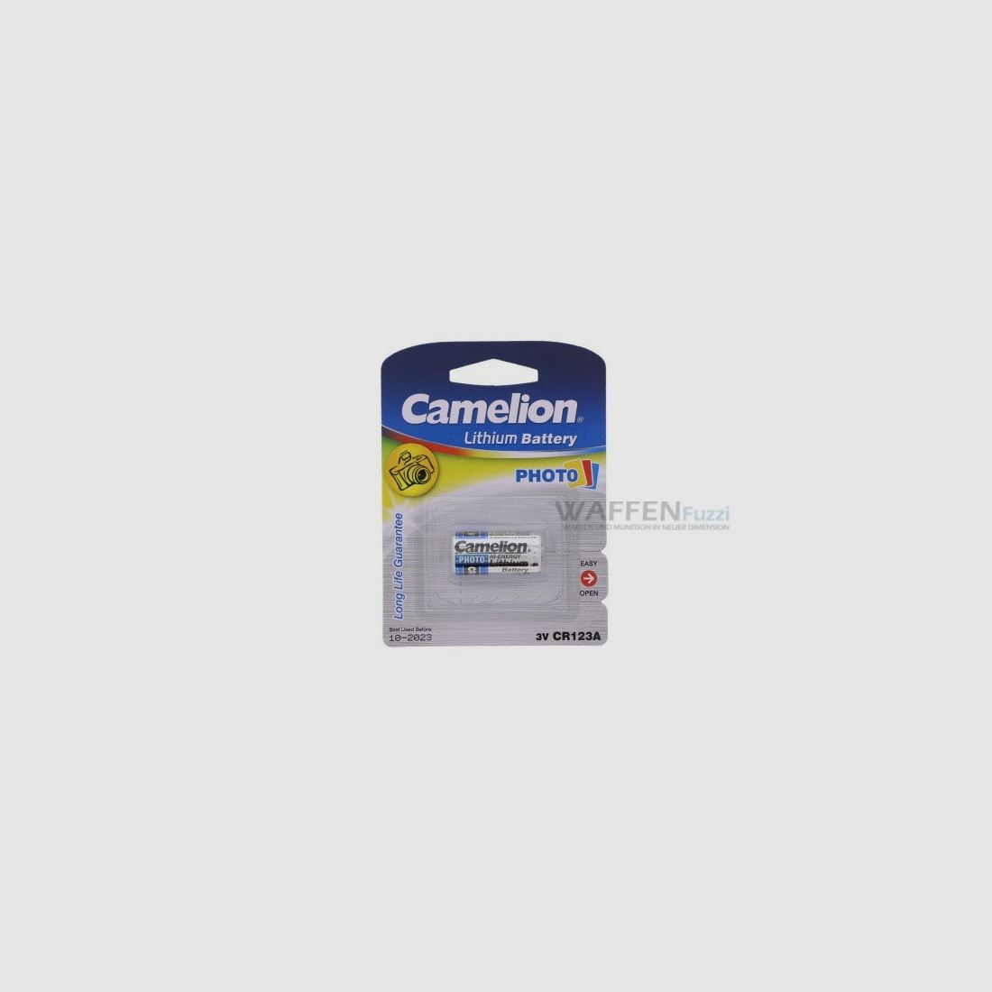 3 Volt Lithium Batterie CR123A