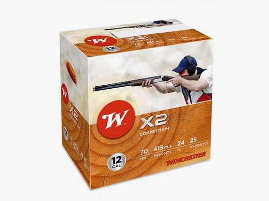 Winchester X2 Trap 12/70 - cartucce a pallini