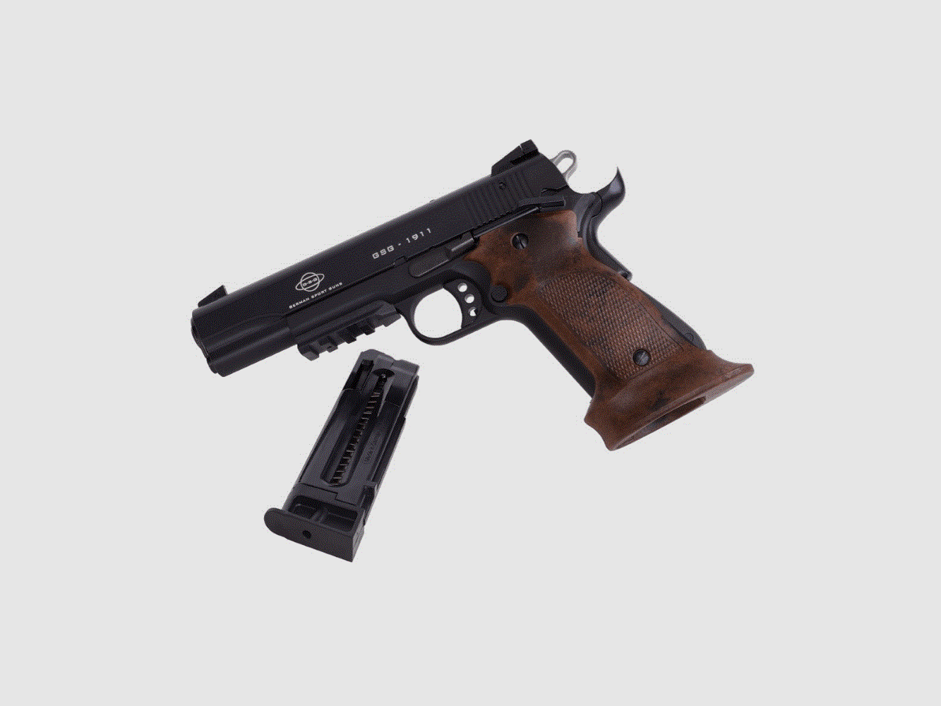GSG 1911 Target Schwarz .22lr Target Griffschale