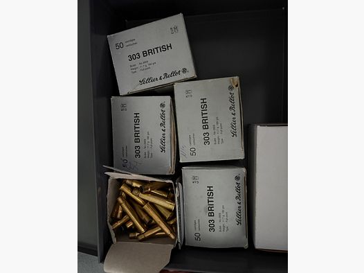303 British Hülsen 275stk