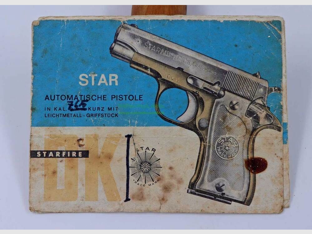 Star - Spanien Bedienungsanleitung, Original Mod. Starfire