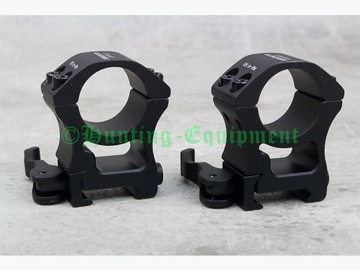 Montaż pierścieni optycznych Anschütz 25,4mm Picatinny BH 20mm