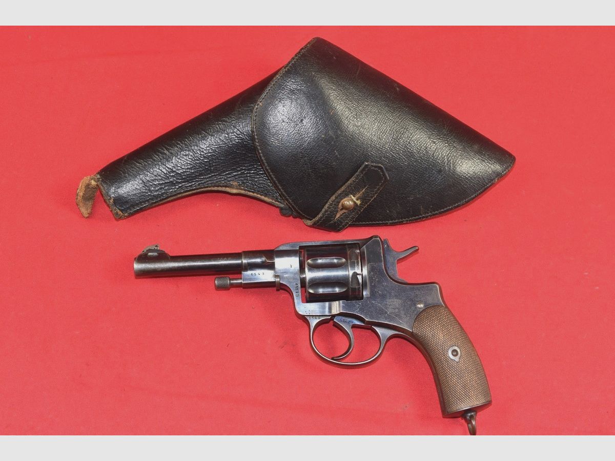 #8482 Nagant revolver M1895, Belgium 1899, cal. 7.62 Nagant, image 1 of 23