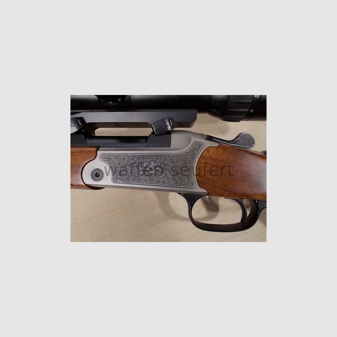 Fucile Blaser K95 a rottura + ottica illuminata S&B Ze 3-12x50. 4 BSWM