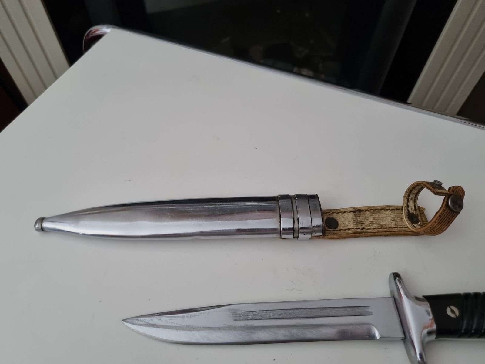 3x Bajonett, Dolch, Messer