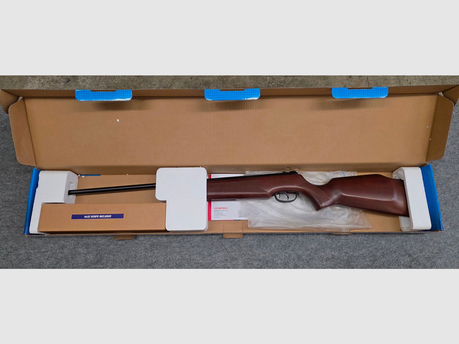 Karabinek pneumatyczny Knicker OVP Hämmerli Hunter Force 750 Combo Set