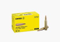 Swiss P LR-1 geweerpatronen .223 Rem / 4,5 g / 50 stuks