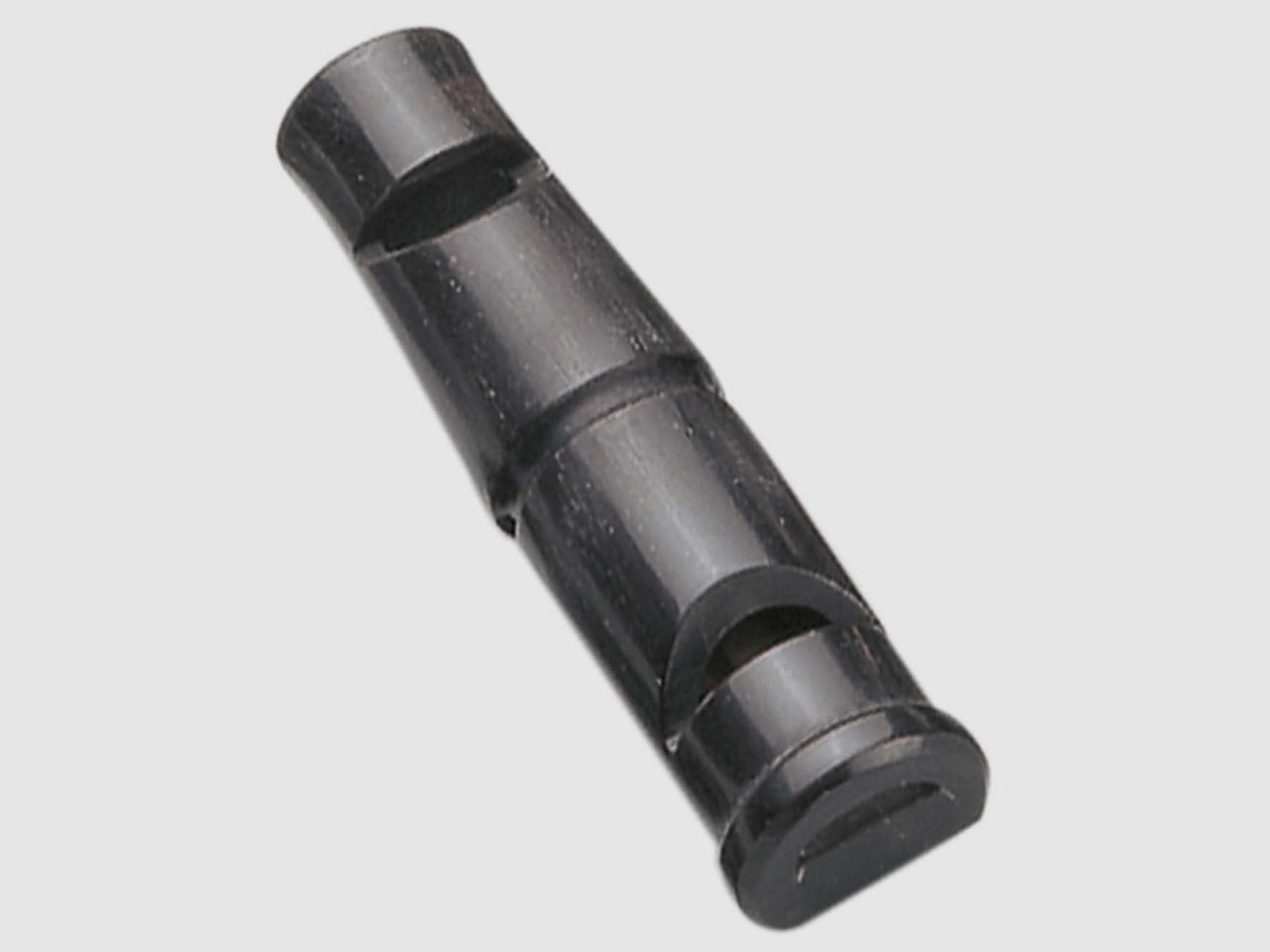 AKAH Doppelpfeife Triller-Pfiff 6cm mit Lederschnur