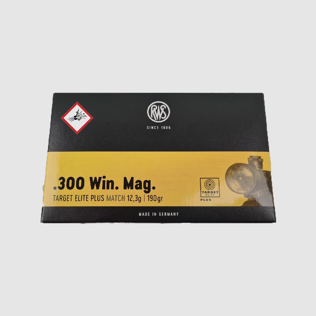 RWS Target Elite Plus cartouche de match .300 Win Mag 190grs