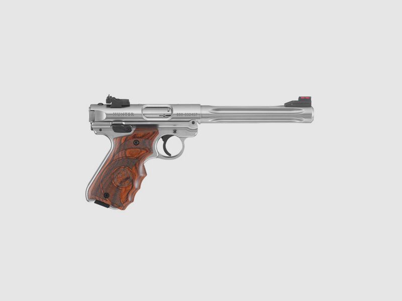 Ruger Mark IV Hunter in acciaio inossidabile Target, calibro .22lr || Pistola