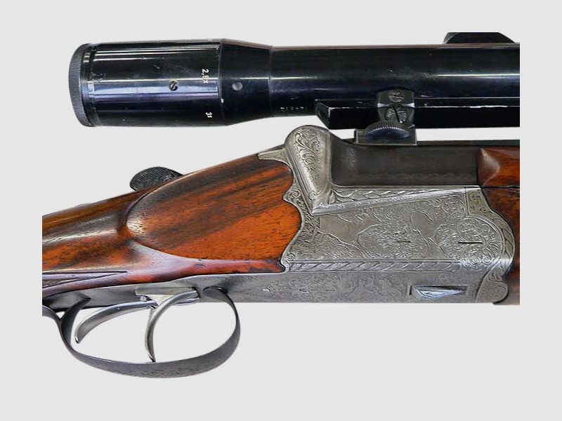 Doble rifle, -escopeta Ferlach, cal. (2x7x65R), (16/70, 7x65R), (2x16/70)